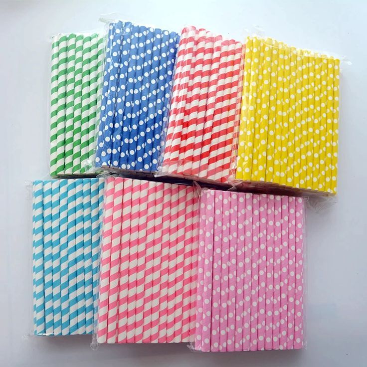 Colored Straws